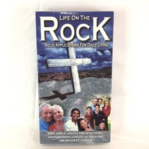 Life On The Rock Solid Applications For Daily Living VHS &amp; Study Guide Crossroad - £10.24 GBP