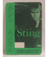 STING / THE POLICE - VINTAGE ORIGINAL CONCERT CLOTH TOUR BACKSTAGE PASS - $187.91 MXN