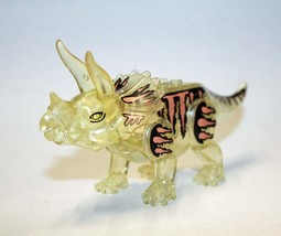 Minifigure Custom Toy Triceratops clear Dinosaur Jurassic World - $7.40