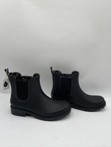 Lucky Brand Reindrop Rain Boot Women&#39;s Black Size 10M - £33.45 GBP