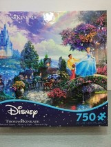 NEW Thomas Kinkade Disney Dreams Collection Cinderella Wish Upon a Dream Puzzle - $22.28