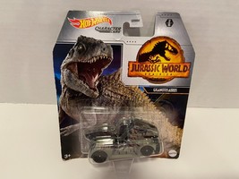 Hot Wheels Character Cars: Jurassic World Giganotosaurus: 1:64 Scale New! - £4.28 GBP
