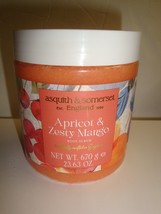New Asquith &amp; Somerset Body Salt Scrub 23.63 oz Jar  - Apricot &amp; Zesty Mango - £22.07 GBP