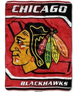CHICAGO BLACKHAWKS HOCKEY TEAM NHL FULL / QUEEN SIZE SOFT BEDROOM BED BL... - £82.53 GBP