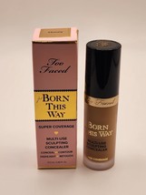 Too Faced Honey Born This Way Multi Use Sculpting Concealer Full Size New - $498.24 MXN