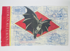 Batman Returns Pillow Case All Over Print Movie Memorabilia DC Comics 1992 VTG - £10.13 GBP