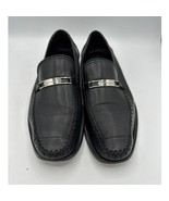Bruno Magli Made in Italy Leather Mens Loafer Black Size 9.5 - $74.25