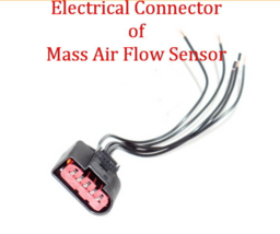 Connector of Mass Air Flow Sensor MAS0451 Fits: Cayenne 2003-2006 V8 4.5L - £12.93 GBP