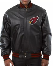  Navy Blue Leather Varsity Jacket  - $2,397.51 MXN+