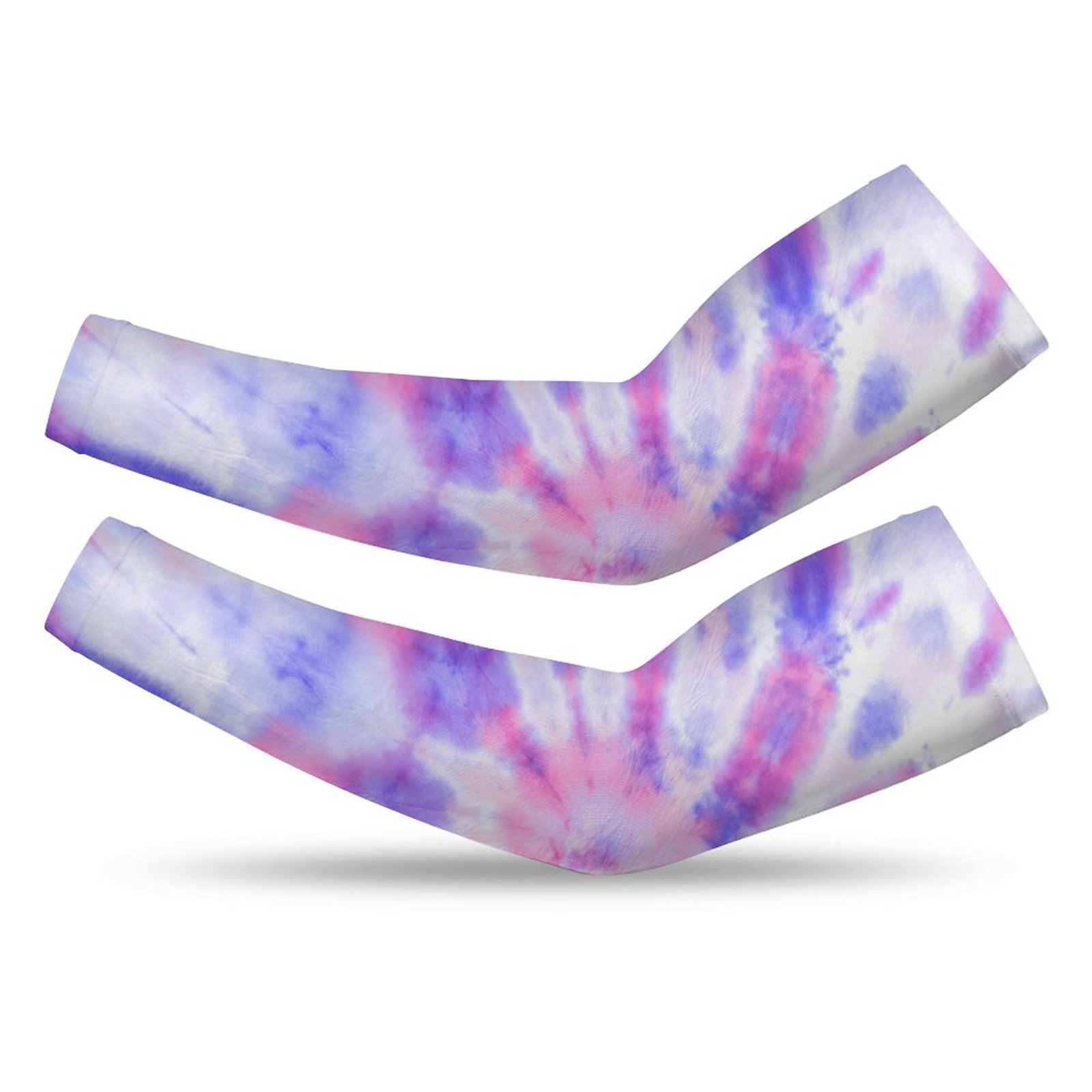 Mondxflaur Tie Dye Cooling Arm Sleeves Cover UV Sun Protection for Men Women