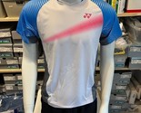 YONEX Men&#39;s Badminton T-Shirts Sports Top Apparel White [95/US:XS] NWT 8... - $45.81