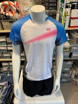 YONEX Men&#39;s Badminton T-Shirts Sports Top Apparel White [95/US:XS] NWT 8... - £36.11 GBP