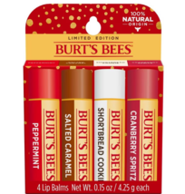 Burt&#39;s Bees Lip Balm Festive Fix 4.0ea - £26.14 GBP