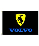 HomeKing Volvo Flag Banner 3X5FT 100% Polyester,Canvas Head with Metal G... - $14.99