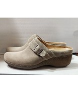 Timberland Women Shoe Pro Renova Suede Size 9M Tan Clog Mule EUC  See ph... - £27.61 GBP