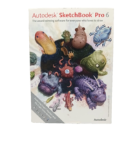 Autodesk SketchBook Pro 6 for PC, Mac W/Serial &amp; Product Key. - $9.95