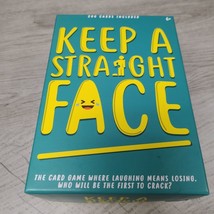 Keep A Straight Face Card Game Gift Republic Open Box Used Complete - £5.87 GBP