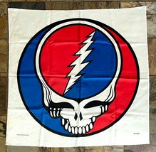 Grateful Dead Vintage Steal Your Face Flag Banner Tapestry Wall Hanging &#39;84-RARE - £184.19 GBP