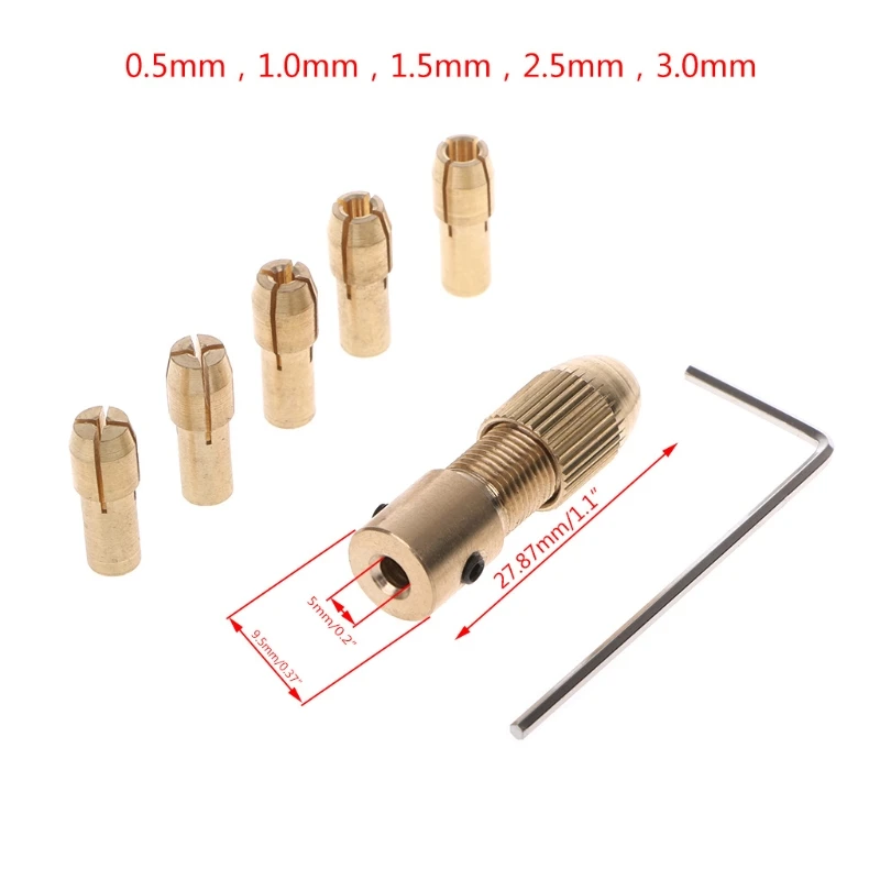 Mini 0.3-3.5mm Small For Mini Electronic Drill Chuck Bit Tool Set Univer... - $39.17