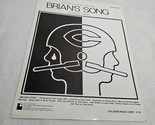 Brian&#39;s Song by Michel Legrand Piano Solo 1972 - $10.98