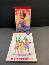 2 American Girl Books A Girl Named Misty &amp; The Care &amp; Keeping of You #1 PB - £3.03 GBP