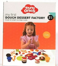 Young Ones My First Dough Dessert Factory 10 Pieces 3 Pots Age 3 Years & Up