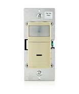 Leviton IPS02-1LI Decora Motion Sensor In-Wall Switch, Auto-On, 2.5A, Si... - $45.35 CAD
