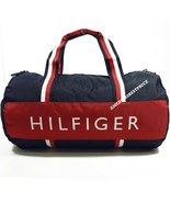 TOMMY HILFIGER NEW LARGE DUFFLE BAG/GYM BAG NWT NAVY BLUE RED WHITE SYNT... - $57.37 CAD
