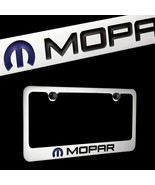 Brand New 1PCS MOPAR Chrome Plated Brass License Plate Frame Officially ... - £23.59 GBP