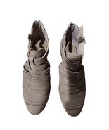 Vince Camuto Women's Pamelle Boot  Tan Taupe Nubuck Sliced Leather Cutouts - $29.70