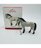 Hallmark Keepsake Ornament 2013 Dream Horse Gray Black White Pony Boxed - £29.85 GBP