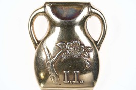 Vintage Sterling Whistle brooch in form of Chinese vase - £31.38 GBP