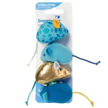 SmartyKat Skitter Mice Hanukkah Plush Catnip Cat Toys Set - 4pk - £10.15 GBP