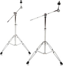 2Pack Standard Cymbal Boom Stand Double Braced Adjustable Cymbal Stand 2... - $2,662.20 MXN
