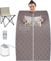 SereneLife Portable Steam Sauna, Personal Detox Sauna &amp; Relaxation Tent ... - $55.34