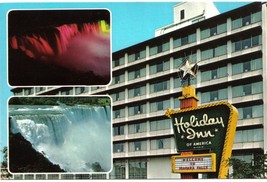 New York Postcard Niagara Falls Holiday Inn - £2.28 GBP