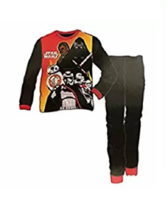 NEW Boys sz 6 Star Wars Thermal Underwear Set base layer blk &amp; red waffle weave - £11.95 GBP