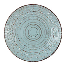 Turquoise Rustic Flare Dinner Plates Set of 4 | Vintage-Inspired Tableware - £31.64 GBP