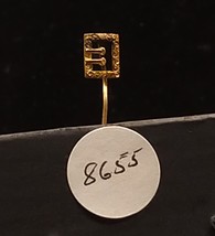 Vintage Gold Tone Stick Pin  - £8.80 GBP