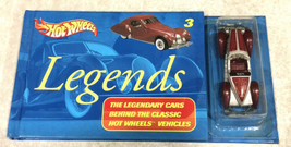 2002 Hot Wheels Book 3 Legends Book &amp; Diecast Car Auburn 852 - VGC! - £15.77 GBP