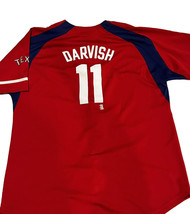 Texas RANGERS Yu DARVISH  Adidas MLB Jersey Red BASEBALL Womens XL 18-20... - £15.99 GBP