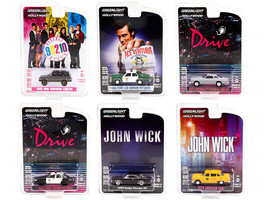 &quot;Hollywood Series&quot; Set of 6 pieces Release 33 1/64 Diecast Model Cars by Gree... - £44.85 GBP