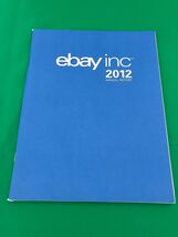 Ebay 2012 annual report share holders stock holders - $19.75