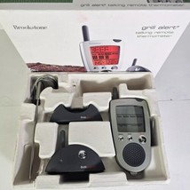 Brookstone Grill Alert Talking Remote Meat Thermometer W/Portable Monito... - £19.73 GBP