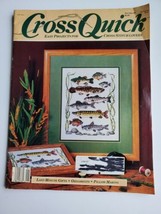 Cross Quick Cross Stitch Magazine December January 1989 Fish Bunny Goose Santa - £3.94 GBP