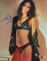 Simply Perfect! Megan Fox Signed Autographed 11x14 Photo Beckett Bas Witnessed! - £85.25 GBP