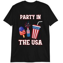 4th of July America Patriotic Shirt, Party in The USA T-Shirt Dark Heather - £15.46 GBP+