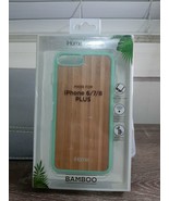 iHome iPhone 6/7/8 Plus Phone Case Bamboo Mint Supports Wireless Charge NOB - $13.66 CAD