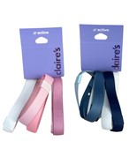 Claires Active Elastic Hair Ties Set Of 6 - $7.96 CAD