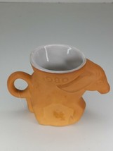 1980 Frankoma Democratic DEM Donkey Political Mug Vintage Terra Cotta - £7.49 GBP